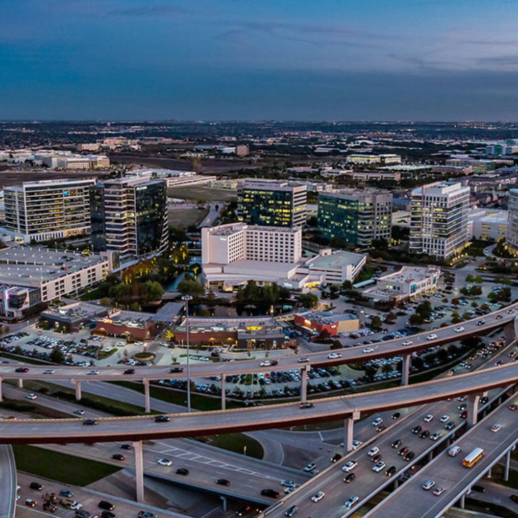 The Boardwalk Aerial View